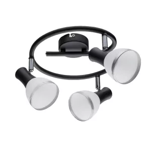 EDDY SPOT 3XE14 FEKETE