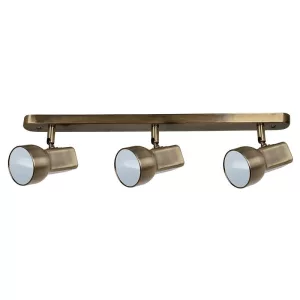 JACK SPOT 3XE14 ANTIK SÁRGARÉZ L560MM