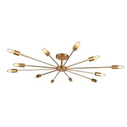 ROXI MENNYEZETI LÁMPA 12XE27 ARANY