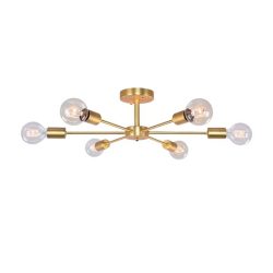 ROXI MENNYEZETI LÁMPA 6XE27 ARANY