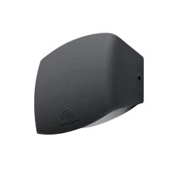   ABRAM 150 LED FALI LÁMPA 3.5W CCT  IP55 FEKETE 95ABRAM150/BL