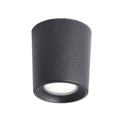   LIVIA 90 LED MENNYEZETI LÁMPA 6W CCT IP55 FEKETE 95LIVIA90/BL