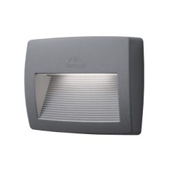   LORENZA 190 LED FALI LÁMPA 7.5W CCT 4000K IP55 SZÜRKE 95LORENZA190/GR