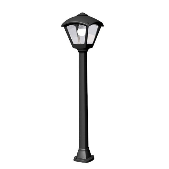 DARIO 250 LED GARDEN FIXTURE 8.5W CCT IP55 FEKETE 96DARIO250M/BL