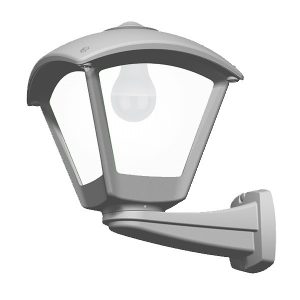 DARIO 250 GARDEN WALL LAMP 1XE27 IP55 SZÜRKE 96DARIO250W/GR