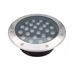   GRF1 LED GROUND FIXTURE 24W 4000K IP67 24V 45° 96GRF1/244524