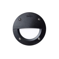   LETI 100EL LED FALI LÁMPA BEÉPÍTETT 3W CCT 4000K IP55 FEKETE 96LETI100EL/BL