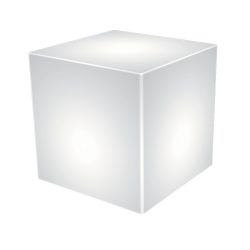 LED DECOR LÁMPA KUBO IP54 RGBW