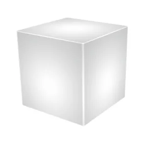 LED DECOR LÁMPA KUBO IP54 RGBW