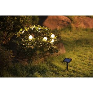 SOLAR LED STRING LIGHT 23439 0.6W 8PCS. 2000K IP71 98SOL23439