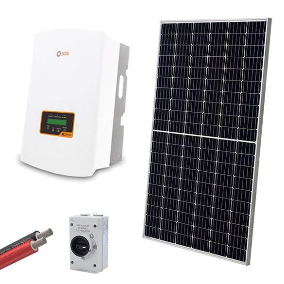 ON GRID SOLAR SYSTEM SET 1P/3.6KW WITH PANEL 560W