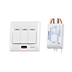 RF REMOTE CONTROL SWITCH THREE CHANNELS