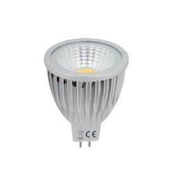 LED LÁMPA LEDCOB 5W GU5,3 12V AC/DC MELEG FEHÉR 99LED573
