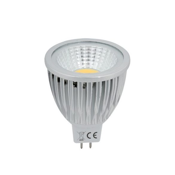 LED LÁMPA LEDCOB 5W GU5,3 12V AC/DC MELEG FEHÉR 99LED573