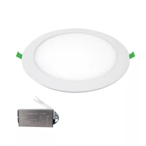 VÍZÁLLÓ LED PANEL KEREK 7W 6500K IP65+INVERTERREL