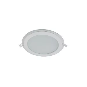 LED PANEL ÜVEG KEREK 18W 4000K