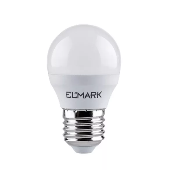 ELMARK LED IZZÓ GÖMB G45 6W E27 230V FEHÉR 99LED744