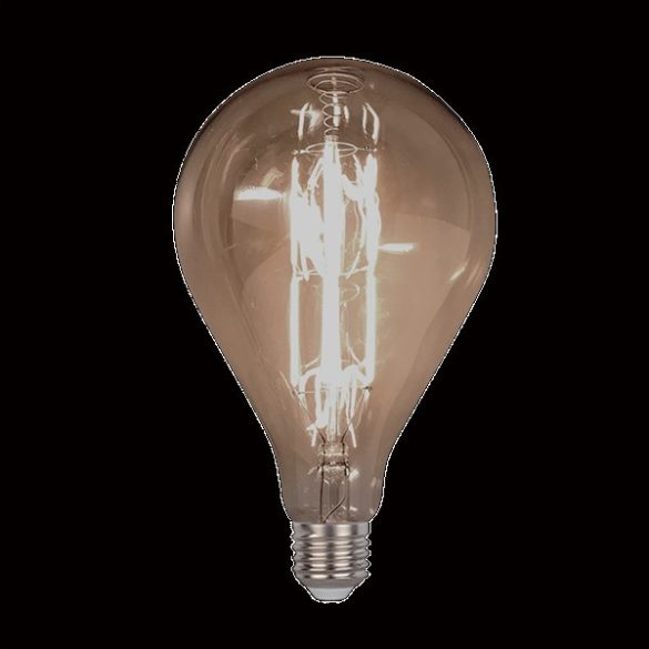 LED VINTAGE IZZÓ SZABÁLYOZHATÓ 8W E27 D160 2800-3200K FÜSTÖS 99LED858S