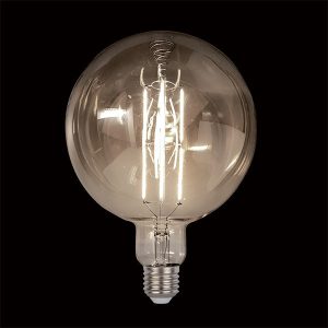 LED VINTAGE IZZÓ SZABÁLYOZHATÓ 8W E27 D200 2800-3200K FÜSTÖS 99LED862S