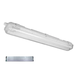   BELLA LÁMPATEST LED FÉNYCSŐVEL 1200mm 2X18W 4000K-4300K IP65 9BM218LEDE