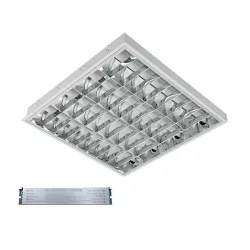   LENA-V LED 600mm 4X9W 4000K SÜLLYESZTETT SZERELÉSŰ 595X595mm +SÜRGŐSSÉGI KÉSZLET