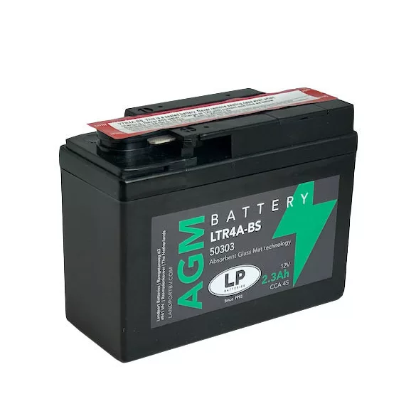 Landport AGM 2.3Ah 45A Jobb+ Motorakkumulátor (AGM-LTR4A-BS)