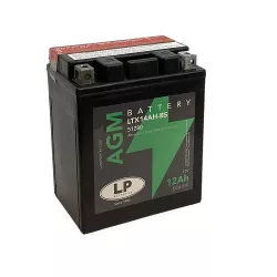 Landport AGM 12Ah 210A Bal+ Motorakkumulátor (AGM-LTX14AH-BS)