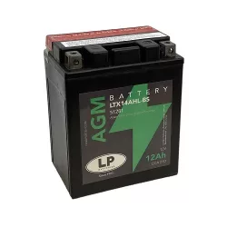 Landport AGM 12Ah 210A Jobb + Motorakkumulátor (AGM-LTX14AHL-BS)