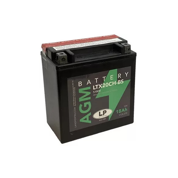 Landport AGM 18Ah 270A Bal+ Motorakkumulátor (AGM-LTX20CH-BS)