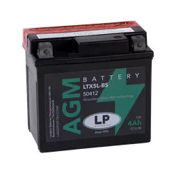 Landport AGM 4Ah 80A Jobb+ Motorakkumulátor (AGM-LTX5L-BS)