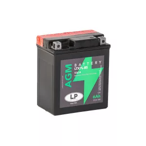 Landport AGM 6Ah 100A Jobb+ Motorakkumulátor (AGM-LTX7L-BS)