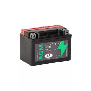 Landport AGM 8Ah 135A Bal+ Motorakkumulátor (AGM-LTX9-BS)
