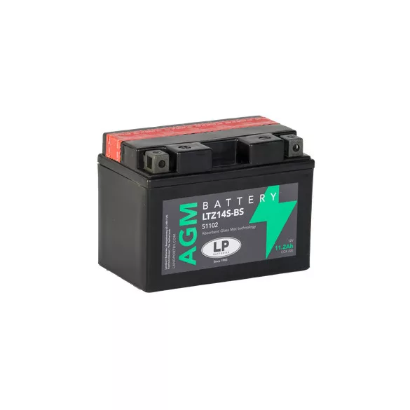 Landport AGM 11.2Ah 220A Bal+ Motorakkumulátor (AGM-LTZ14S-BS)