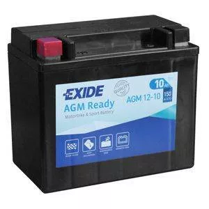 Exide AGM Ready 10Ah 150A Bal+ Motorakkumulátor (AGM12-10)