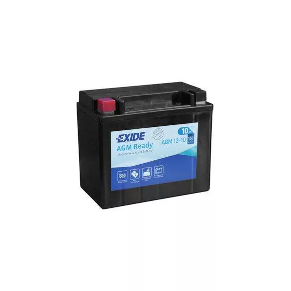 Exide AGM Ready 10Ah 150A Bal+ Motorakkumulátor (AGM12-10)