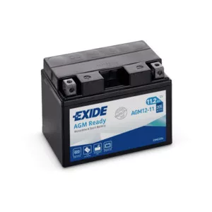 Exide AGM Ready 11.2Ah 205A Bal+ Motorakkumulátor (AGM12-11)