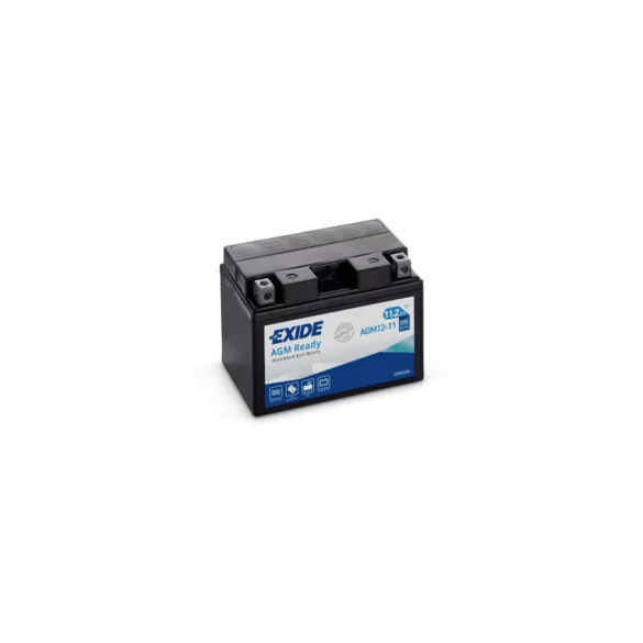 Exide AGM Ready 11.2Ah 205A Bal+ Motorakkumulátor (AGM12-11)