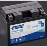 Exide AGM Ready 11.2Ah 205A Bal+ Motorakkumulátor (AGM12-11)