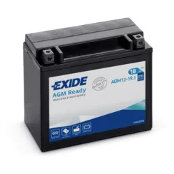 Exide AGM Ready 18Ah 270A Bal+ Motorakkumulátor (AGM12-19.1)