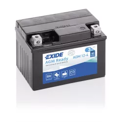 Exide AGM Ready 3Ah 50A Jobb+ Motorakkumulátor (AGM12-4)