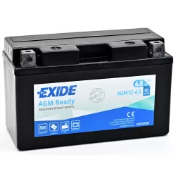 Exide AGM Ready 6.5Ah 85A Bal+ Motorakkumulátor (AGM12-6.5)