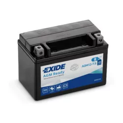 Exide AGM Ready 8Ah 120A Bal+ Motorakkumulátor (AGM12-7.5)