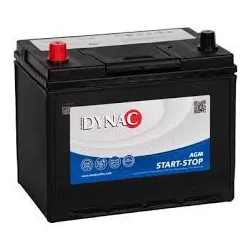 Dynac AGM 75Ah 720A Bal+ Akkumulátor (AGM575911069)