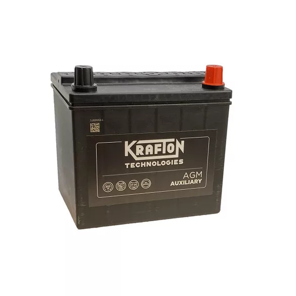 Krafton AGM Auxiliary 30Ah Jobb+ Akkumulátor (AGMAUXU1)