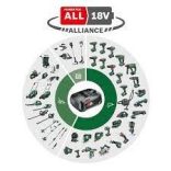 AL-KO B125 Li (Bosch PBA)18V 6.0 Ah Li-ion  szerszámgép akku "POWER FOR ALL"