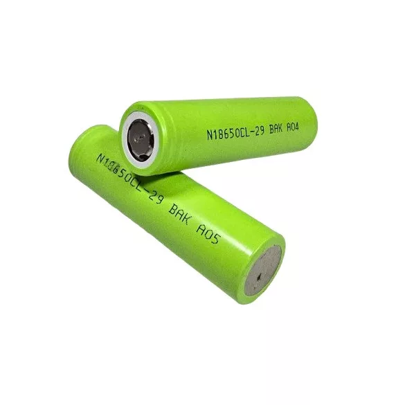 BAK 18650CL Li-ion akku 3,6V  2900mAh 8,25A PÖTTYÖS