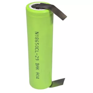 BAK 18650CL Li-ion akku 3,6V  2900mAh 8,25A "U" forrfüllel