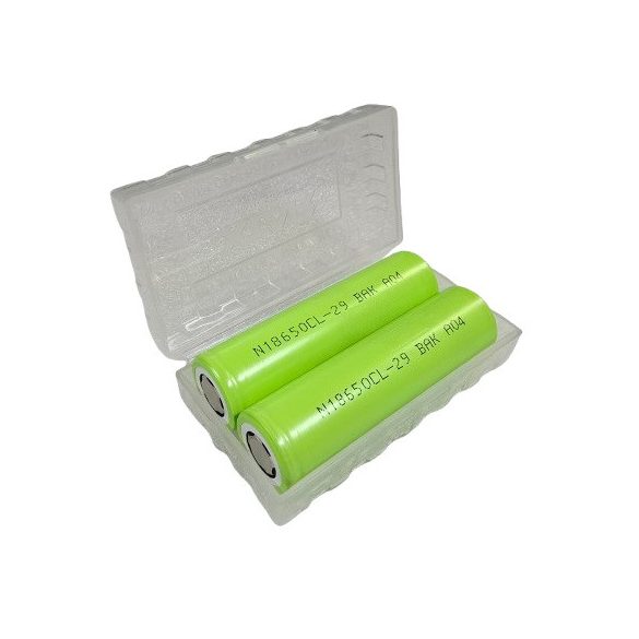 BAK 18650CL-29 Li-ion akku 3,6V  2900mAh 8,25A  18650 CL29 +TOK