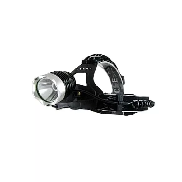 BCLux 10W-os akkus fejlámpa CREE T6 LED+ 2 x18650 Li-ion akkuval