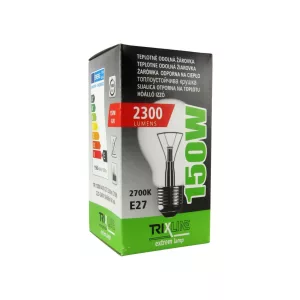 Trixline 230V/150W hagyományos izzó E27 menettel